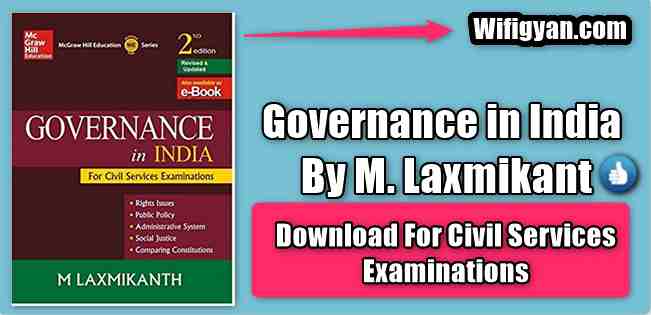 Governance In India by M. Laxmikant Pdf Download for UPSC