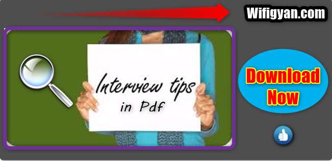 Important Job Interview Tips and Skills Pdf Download
