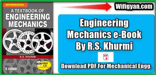 RS Khurmi Engineering Mechanics eBook PDF Download