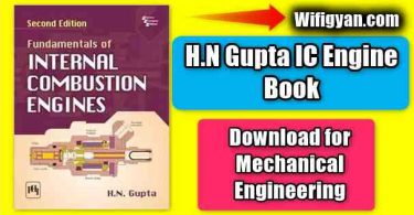 H N Gupta IC Engine Book Download for Mechanical Engineering