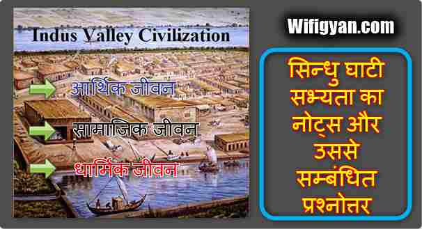 Indus Valley Civilization Notes