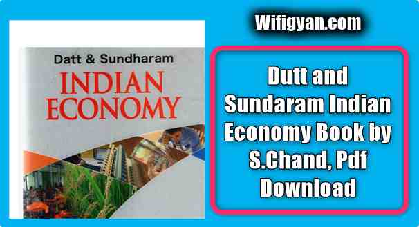 indian economy dutt sundaram pdf