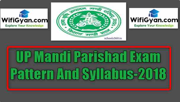 UP Mandi Parishad Exam Pattern And Syllabus-2018