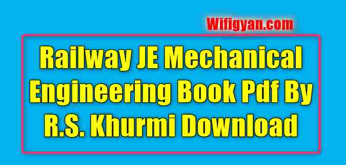 mechanical engineering objective type rs khurmi pdf