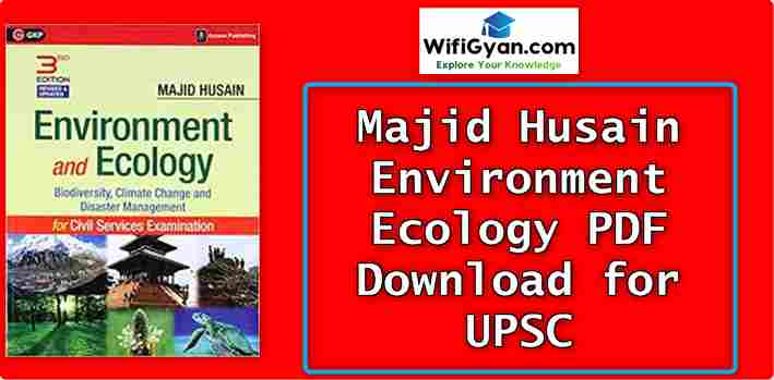 Majid Husain Environment Ecology PDF Download for UPSC