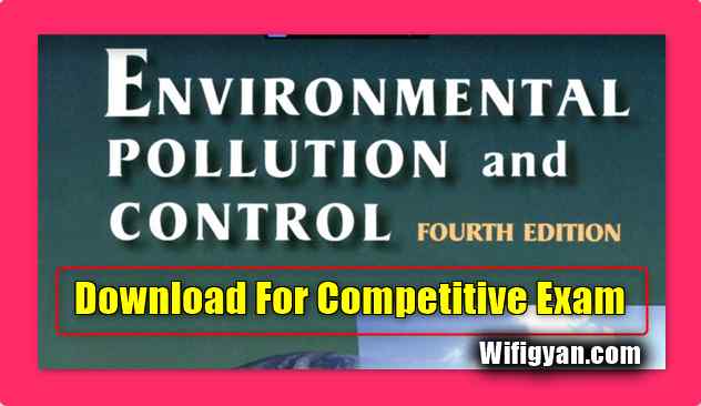 Environmental Pollution and Control Book Download For Competitive Exam