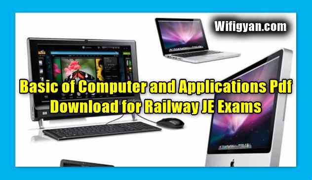 Basic Of Computer And Applications Pdf Download For Railway Je Exams