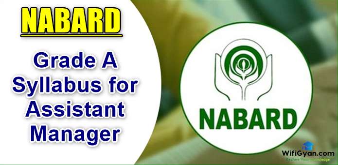 NABARD Grade A Syllabus for Assistant Manager