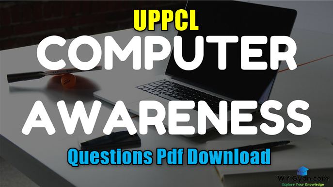 UPPCL Computer Awareness Questions Pdf Download