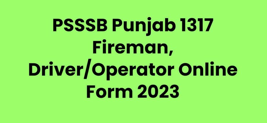 punjab-fireman-and-driver-bharti-2023-punjab-a-career-point